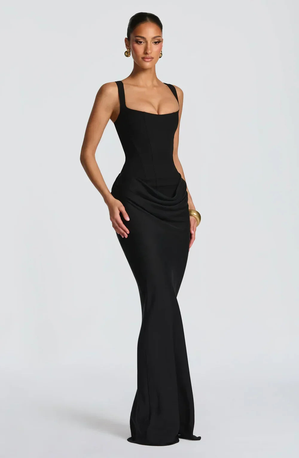 Iris - Robe Longue Corset Agathe